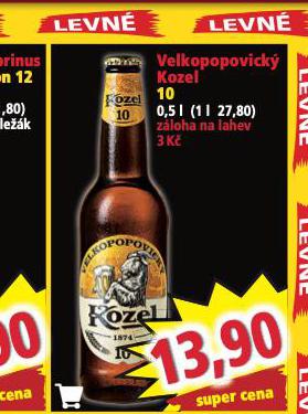 PIVO VELKOPOPOVICK KOZEL 10