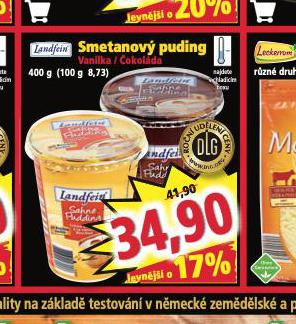 SMETANOV PUDING