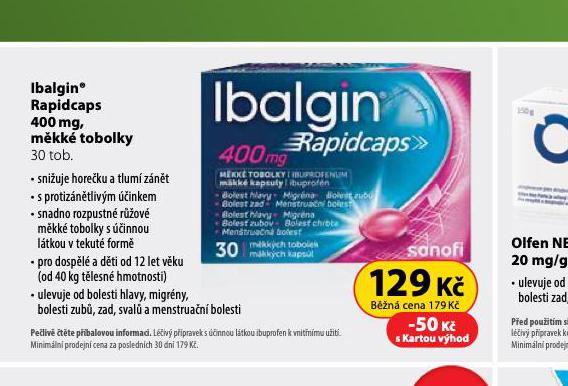 IBALGIN RAPIDCAPS
