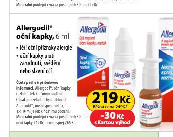 ALLERGODIL ON KAPKY