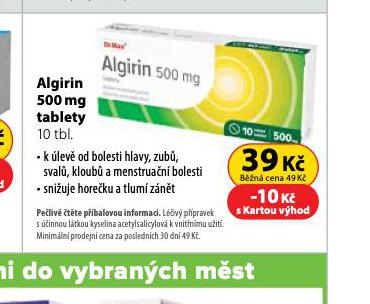 ALGIRIN TABLETY