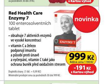 RED HEALTH CARE ENZYMY 7