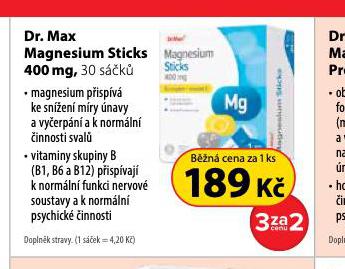 DR. MAX MAGNESIUM STICKS