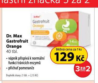 DR. MAX GASTROFRUIT ORANGE