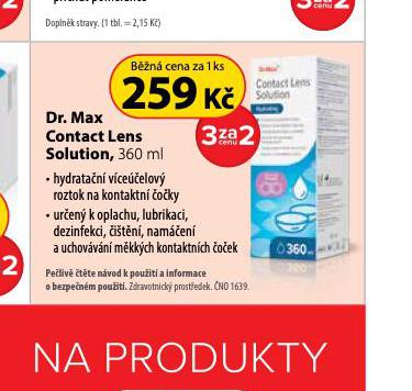DR. MAX CONTACT LENS SOLUTION