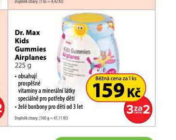 DR. MAX KIDS GUMMIES AIRPLANES