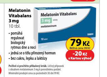 MELATONIN VITABALANS
