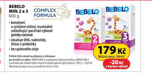BEBELO MILK 2 A 3