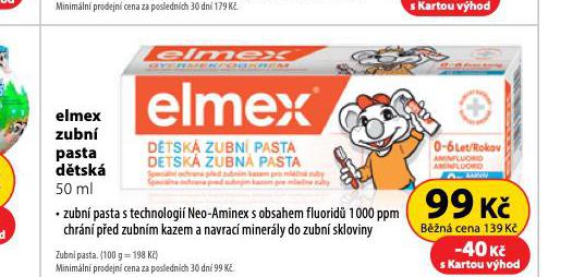 ELMEX ZUBN PASTA DTSK