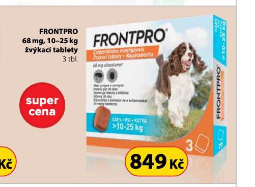 FRONTPRO VKAC TABLETY PRO PSY 10-25 KG