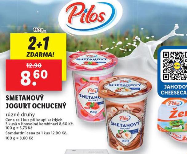 SMETANOV JOGURT OCHUCEN