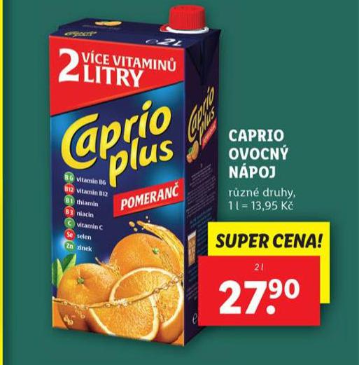 CAPRIO OVOCN NPOJ