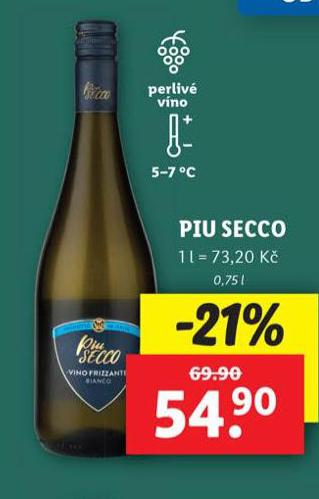 PIU SECCO