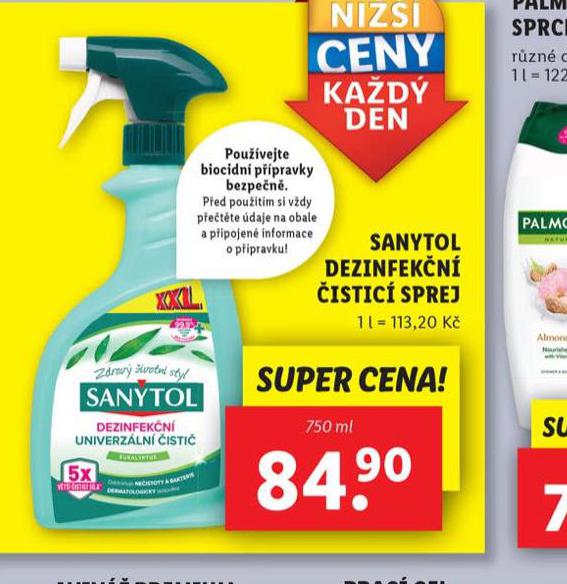 SANYTOL DEZINFEKN ISTC SPREJ
