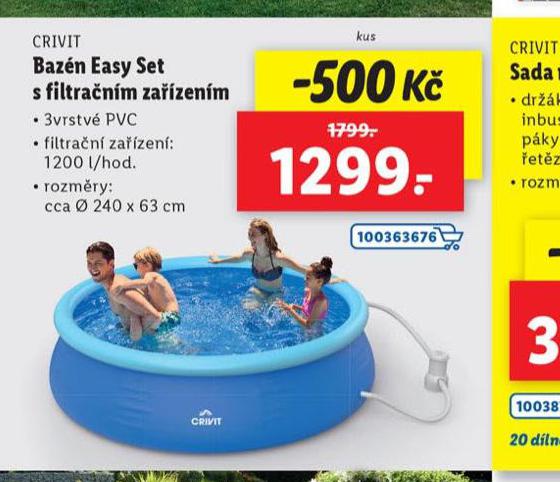 BAZN EASY SET S FILTRANM ZAZENM