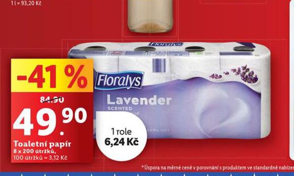 FLORALYS TOALETN PAPR