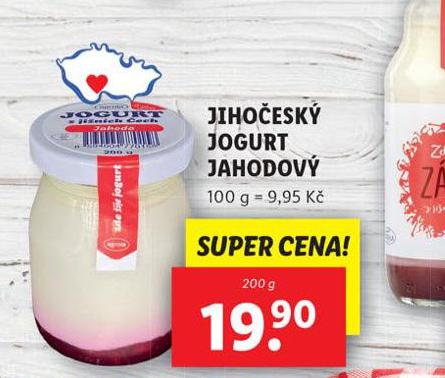 JIHOESK JOGURT JAHODOV