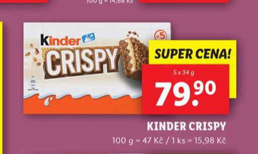 KINDER CRISPY