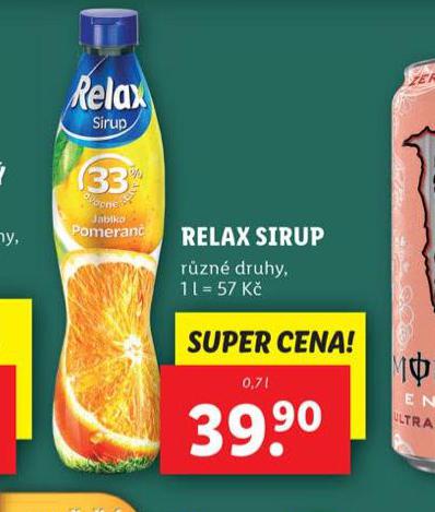 RELAX SIRUP