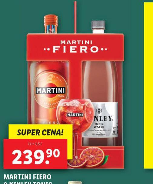 MARTINI FIERO & KINLEY TONIC