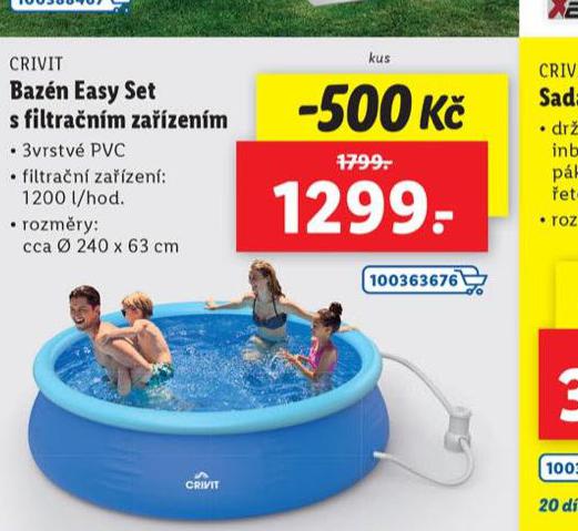 BAZN EASY SET S FILTRANM ZAZENM
