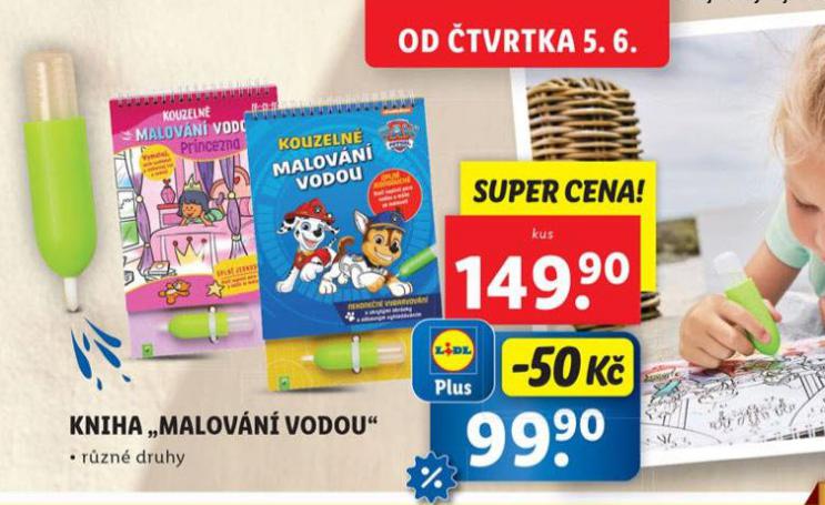 KNIHA MALOVN VODOU