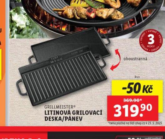 LITINOV GRILOVAC DESKA / PNEV