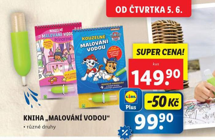 KNIHA MALOVN VODOU
