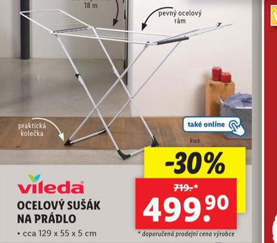 VILEDA OCELOV SUK NA PRDLO