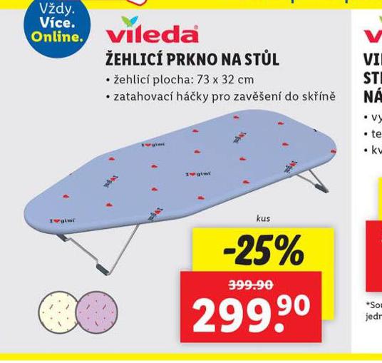 VILEDA EHLC PRKNO NA STL