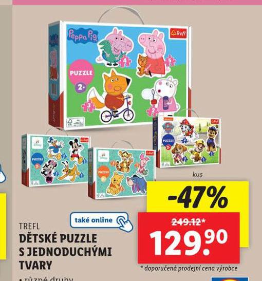 DTSK PUZZLE S JEDNODUCHMI TVARY