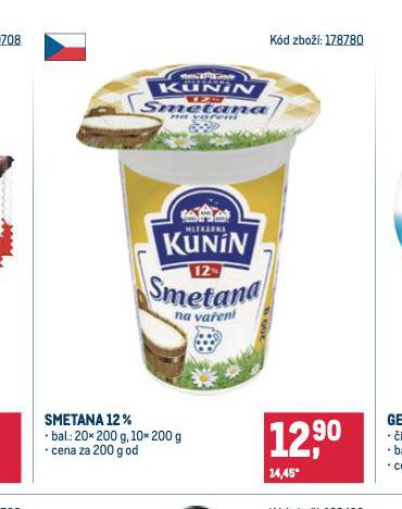 SMETANA 12%