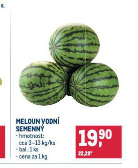 MELOUN VODN SEMENN