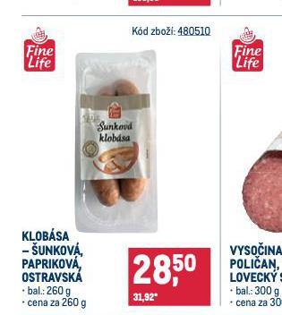 KLOBSA UNKOV, PAPRIKOV, OSTRAVSK