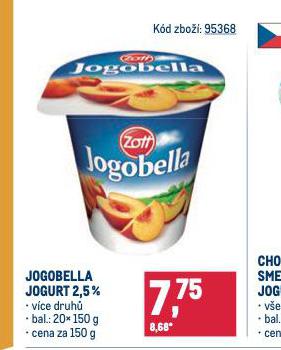 JOGOBELLA JOGURT 2,5%