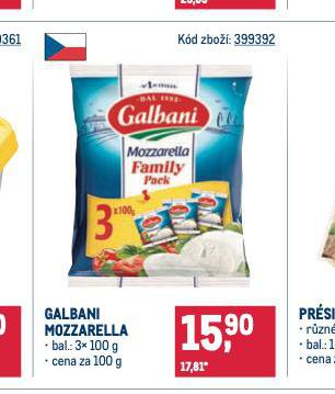 GALBANI MOZZARELLA