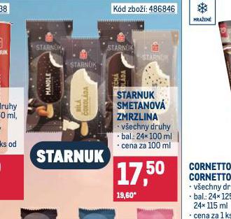 STARNUK SMETANOV ZMRZLINA