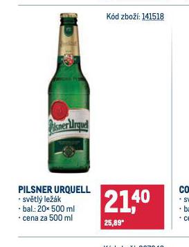 PIVO PILSNER URQUELL