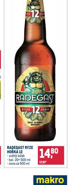 PIVO RADEGAST RYZE HOK 12