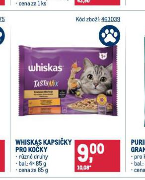 WHISKAS KAPSIKY PRO KOKY