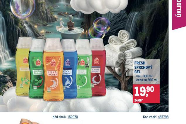 FRESH SPRCHOV GEL