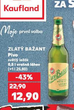 PIVO ZLAT BAANT