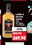 LABEL 5 WHISKY