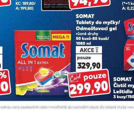 SOMAT TABLETY DO MYKY