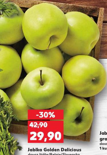 JABLKA GOLDEN DELICIOUS