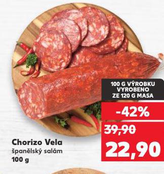 CHORIZO VELA