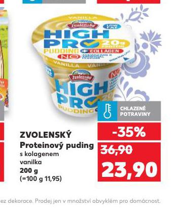 ZVOLENSK PROTEINOV PUDING