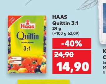 HAAS QUITTIN 3:1