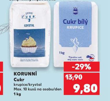 CUKR KRYSTAL / KRUPICE