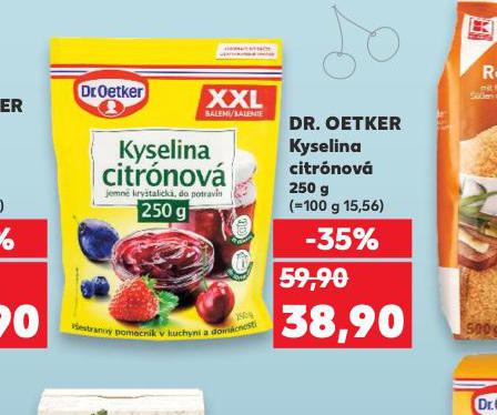 DR. OETKER KYSELINA CITRONOV